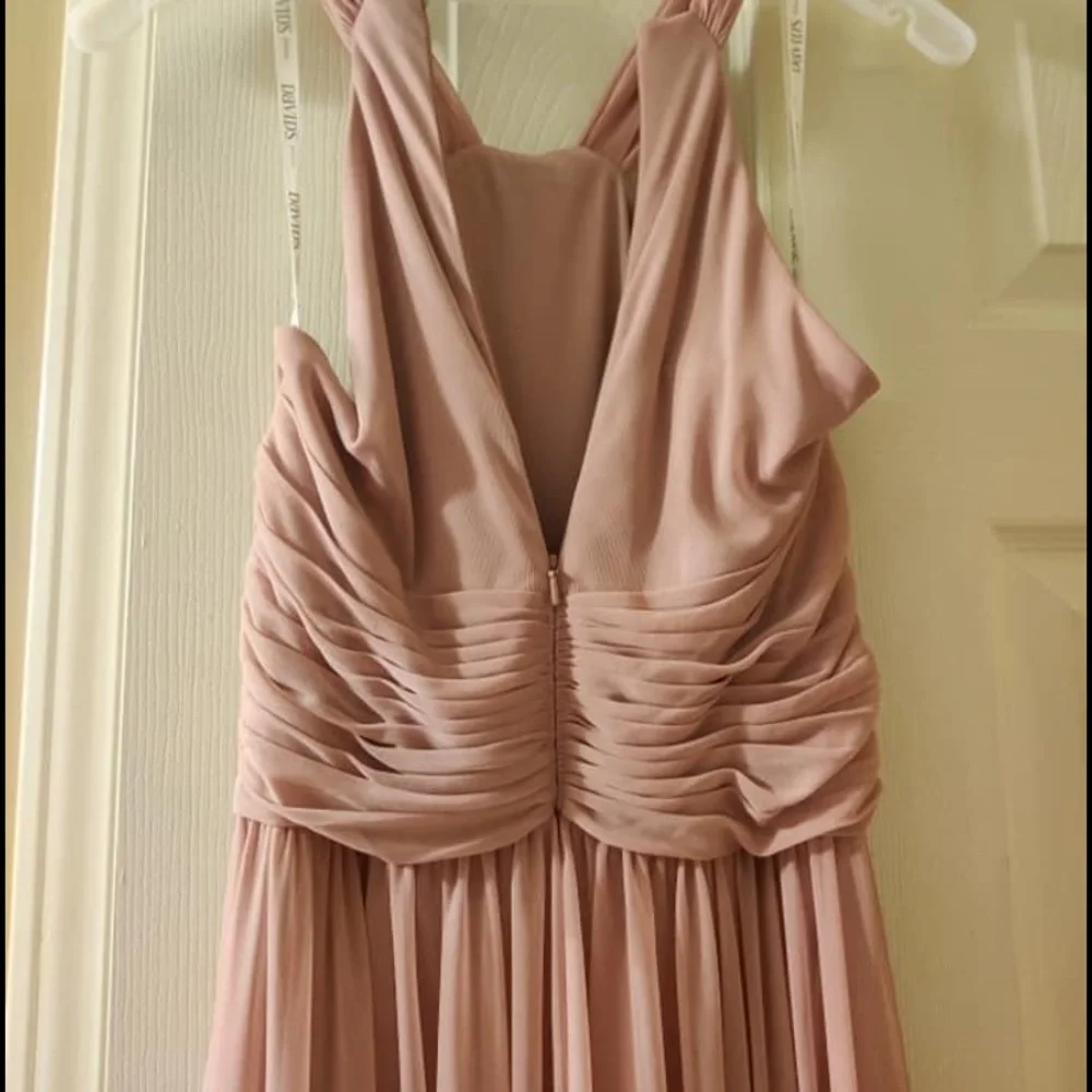 David’s Bridal Bridesmaid Dress in Quartz - Picture 3 of 4